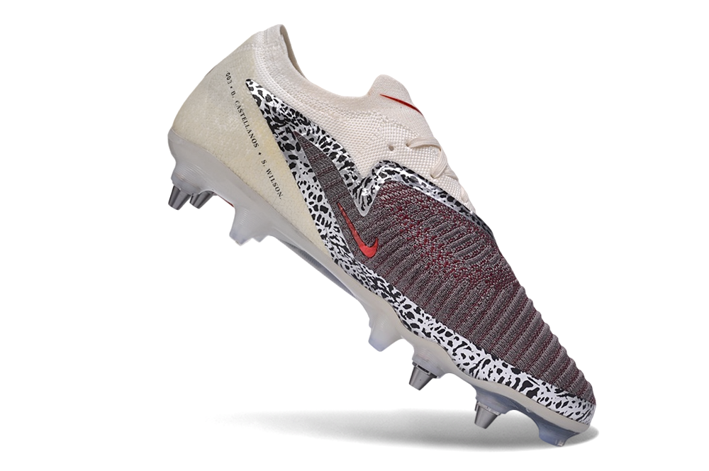 Tacos de Fútbol Nike Phantom GX 2 Elite SG - Beige / Marrón / Estampado (Césped Natural / Soft Ground)