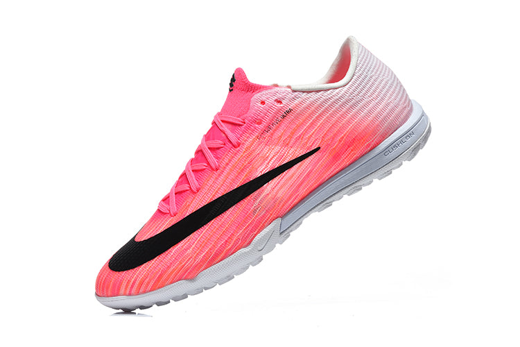 Tenis de Fútbol Nike Mercurial Vapor Academy TF - Rosado, Blanco y Negro (Sintético / Turf)