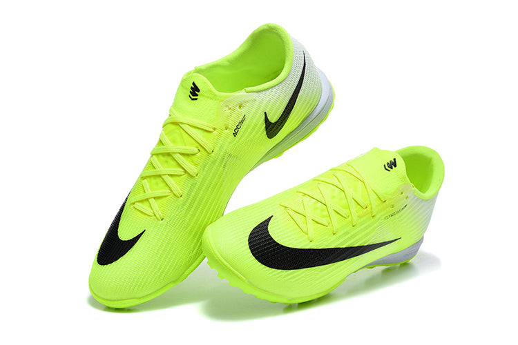 Tenis de Fútbol Nike Mercurial Vapor Academy TF - Verde Lima y Negro (Sintético / Turf)
