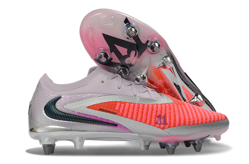 Tacos de Fútbol Nike Phantom GX 2 Elite SG - Plateado / Naranja (Césped Natural / Soft Ground)