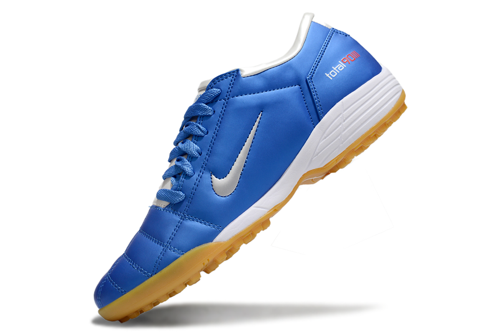 Tenis de Fútbol Nike Total 90 TF - Azul / Blanco (Césped Sintético / Turf)