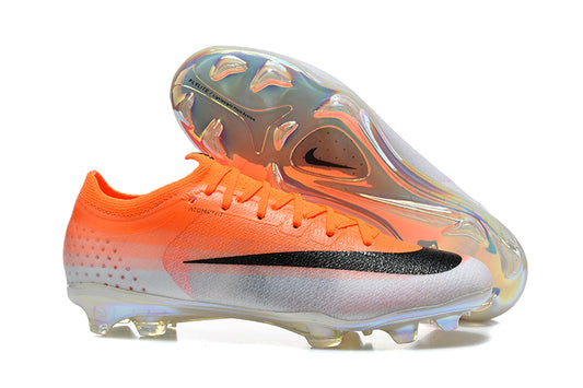 Tacos de Fútbol Nike Mercurial Vapor 17 Elite FG - Naranja, Blanco y Negro (Césped Natural)