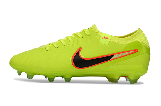 Tacos de Fútbol Nike Tiempo Legend 9 Elite FG - Amarillo Volt y Negro (Césped Natural / Firm Ground)