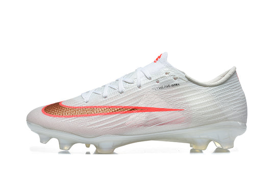 Tacos de Fútbol Nike Mercurial Vapor 17 Elite FG - Blanco, Rojo y Dorado (Césped Natural)
