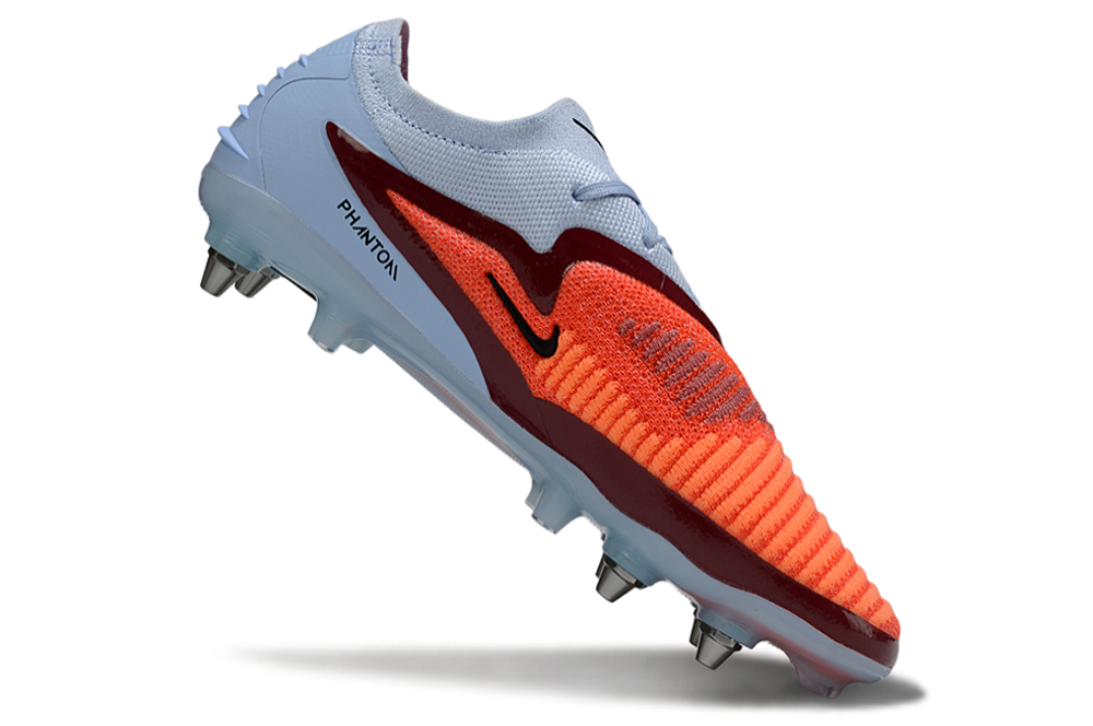 Tacos de Fútbol Nike Phantom GX 2 Elite SG - Celeste / Naranja (Césped Natural / Soft Ground)
