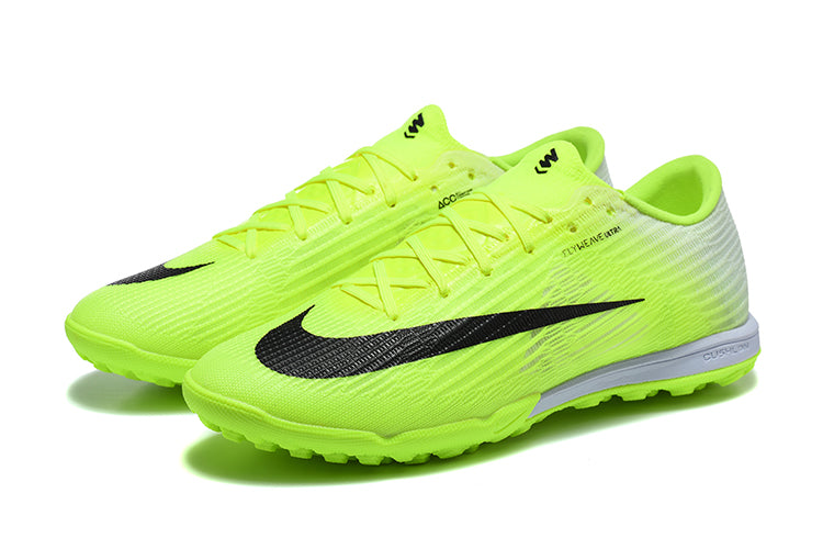 Tenis de Fútbol Nike Mercurial Vapor Academy TF - Verde Lima y Negro (Sintético / Turf)