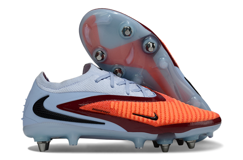 Tacos de Fútbol Nike Phantom GX 2 Elite SG - Celeste / Naranja (Césped Natural / Soft Ground)