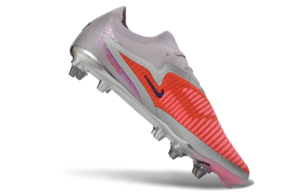 Tacos de Fútbol Nike Phantom GX 2 Elite SG - Plateado / Naranja (Césped Natural / Soft Ground)