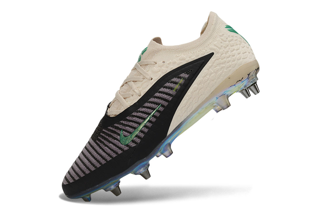 Tacos de Fútbol Nike Phantom GX 2 Elite SG - Beige / Negro (Césped Natural / Soft Ground)