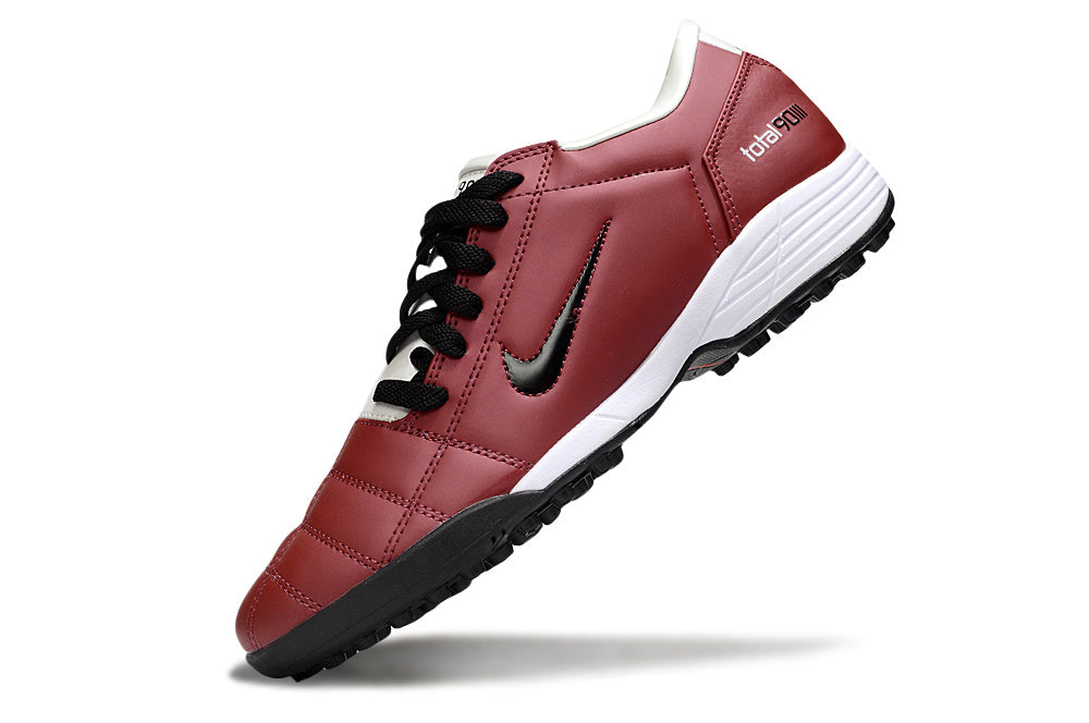 Tenis de Fútbol Nike Total 90 TF - Rojo / Blanco (Césped Sintético / Turf)