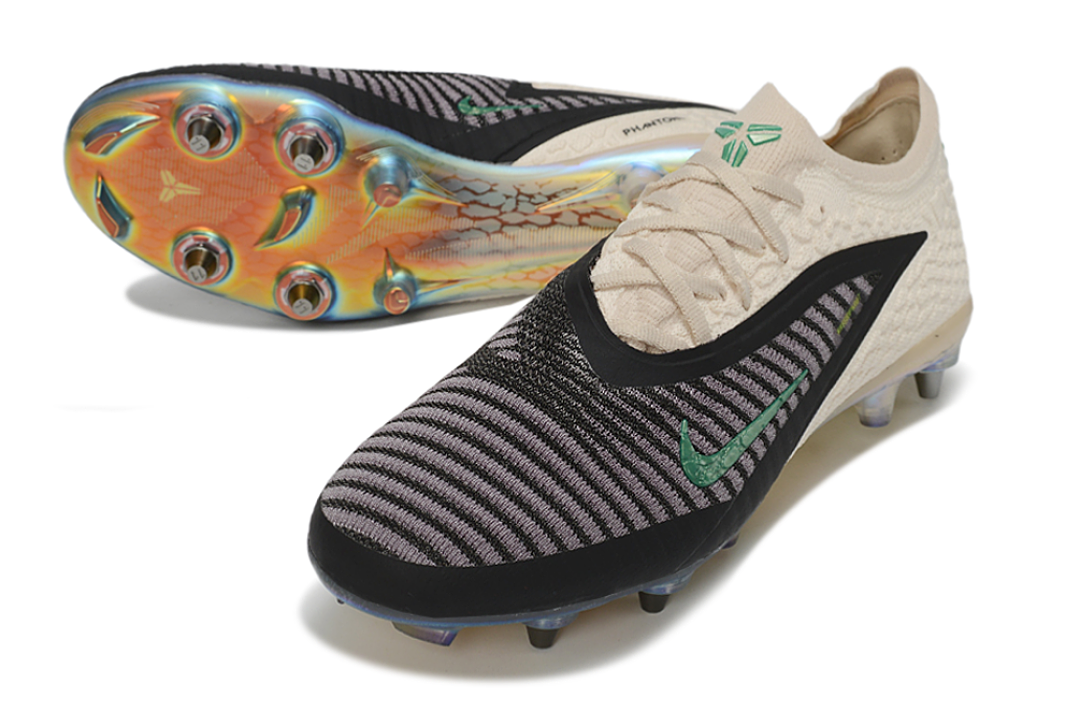 Tacos de Fútbol Nike Phantom GX 2 Elite SG - Beige / Negro (Césped Natural / Soft Ground)
