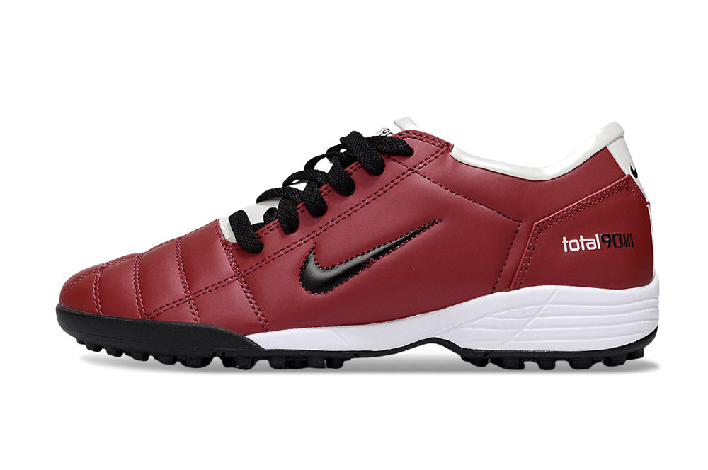 Tenis de Fútbol Nike Total 90 TF - Rojo / Blanco (Césped Sintético / Turf)