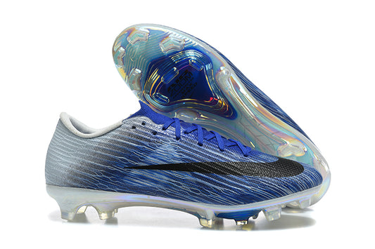 Tacos de Fútbol Nike Mercurial Vapor 17 Elite FG - Azul y Plateado (Césped Natural)
