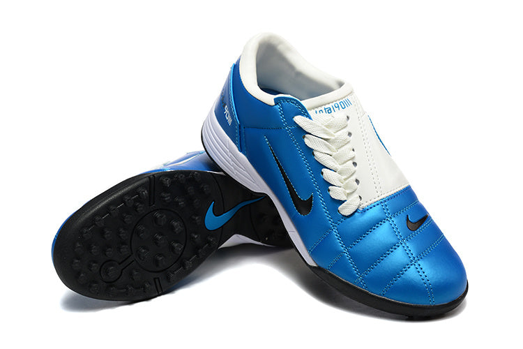 Tenis de Fútbol Nike Total 90 TF - Azul / Negro (Césped Sintético / Turf)
