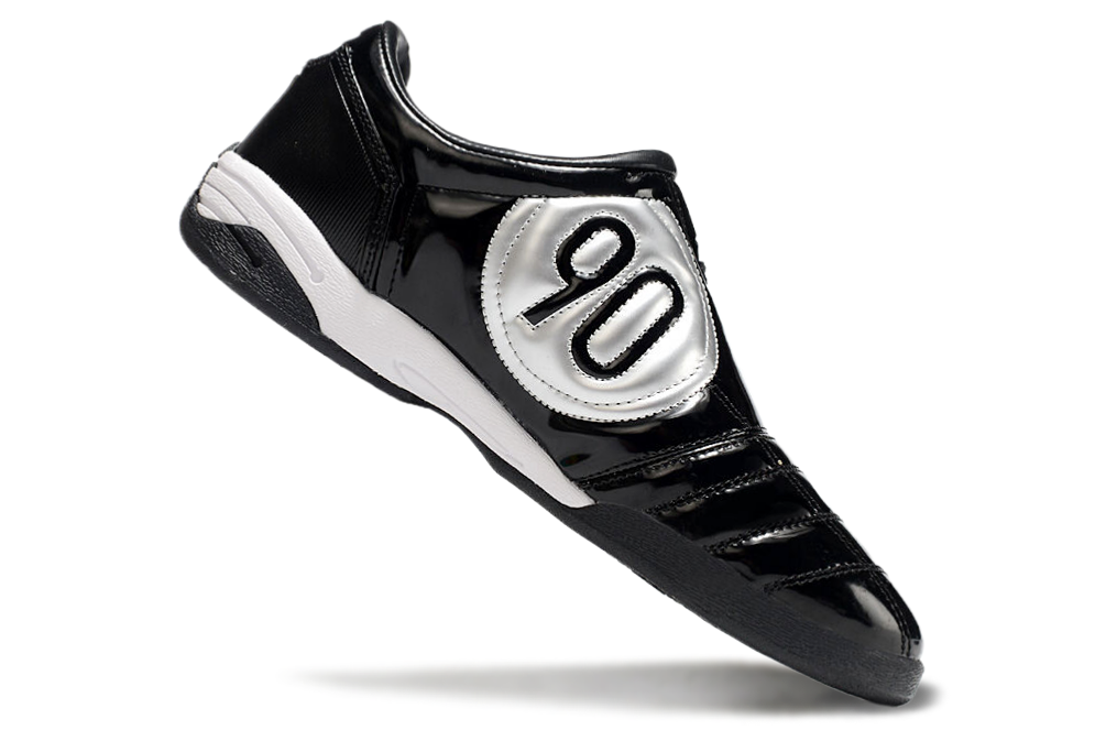 Tenis de Fútbol Nike Total 90 IC - Negro / Blanco (Césped Interior / Futsal)