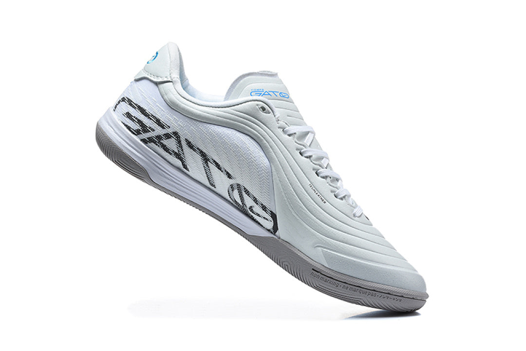 Tenis de Fútbol Nike Tiempo IC - Blanco / Negro (Césped Interior / Futsal)