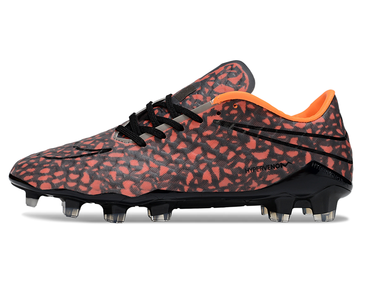 Tacos de Fútbol Nike Hypervenom Phantom FG - Naranja / Negro (Césped Natural / Firm Ground)