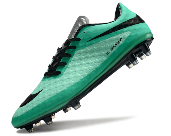 Tacos de Fútbol Nike Hypervenom Phantom FG - Menta / Negro (Césped Natural / Firm Ground)