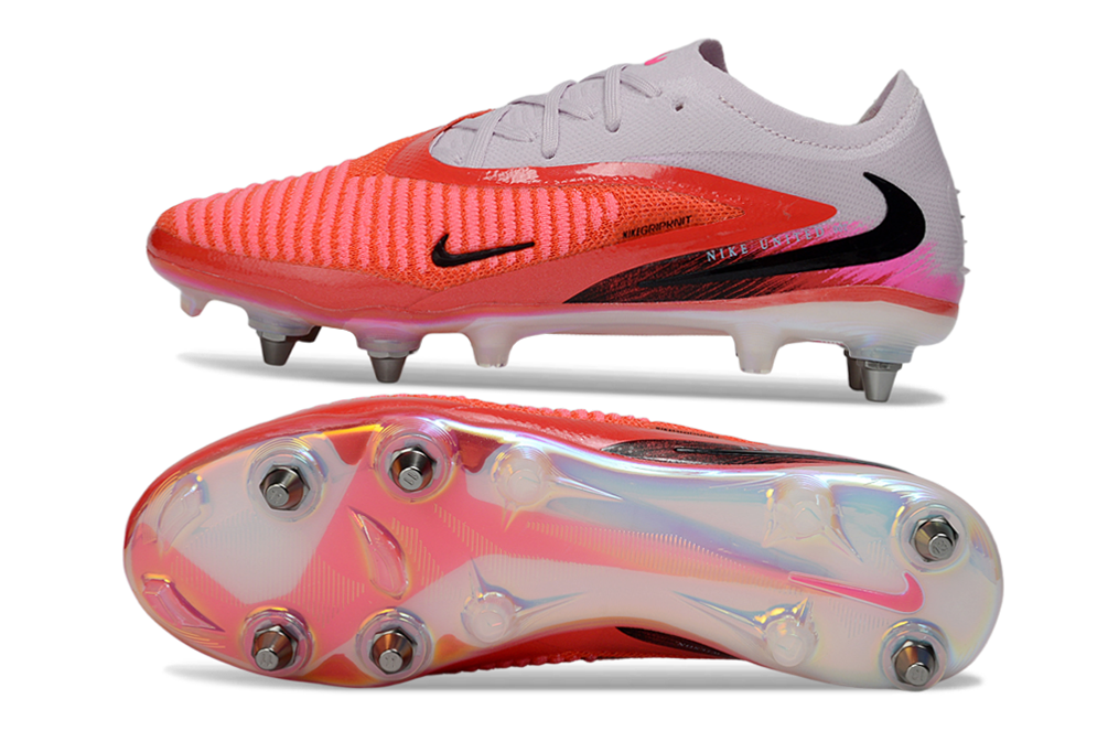 Tacos de Fútbol Nike Phantom GX 2 Elite SG - Gris / Naranja (Césped Natural / Soft Ground)