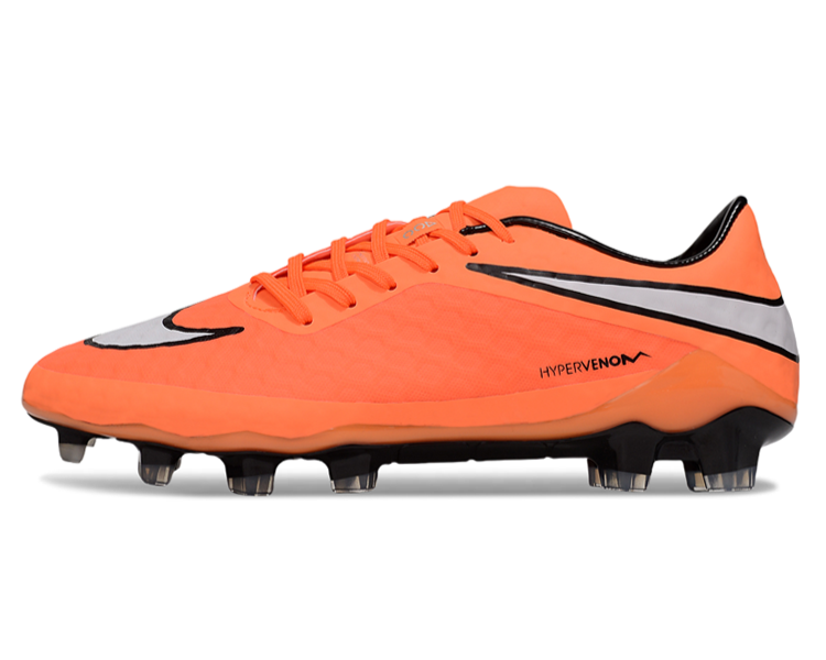 Tacos de Fútbol Nike Hypervenom Phantom FG - Naranja / Negro (Césped Natural / Firm Ground)