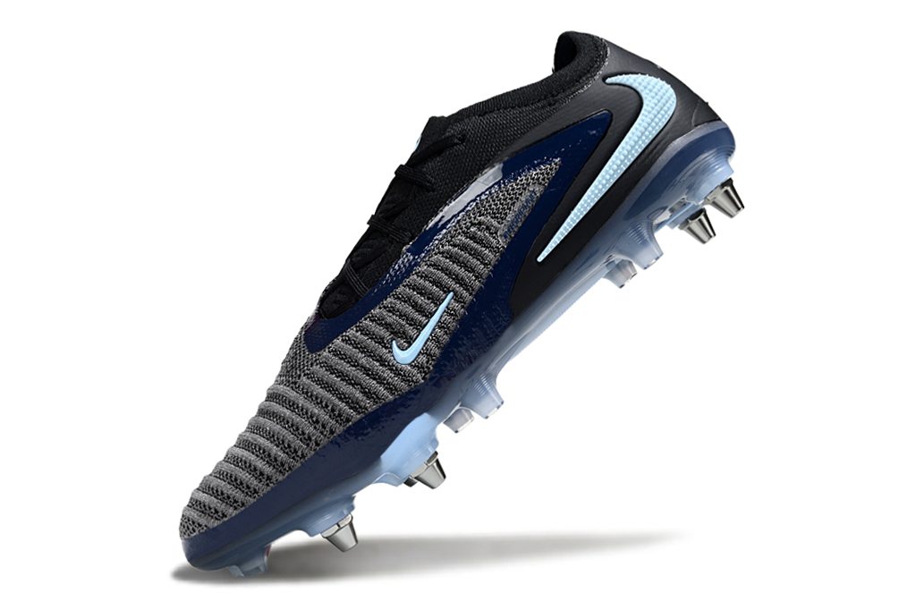 Tacos de Fútbol Nike Phantom GX 2 Elite SG - Negro / Azul (Césped Natural / Soft Ground)