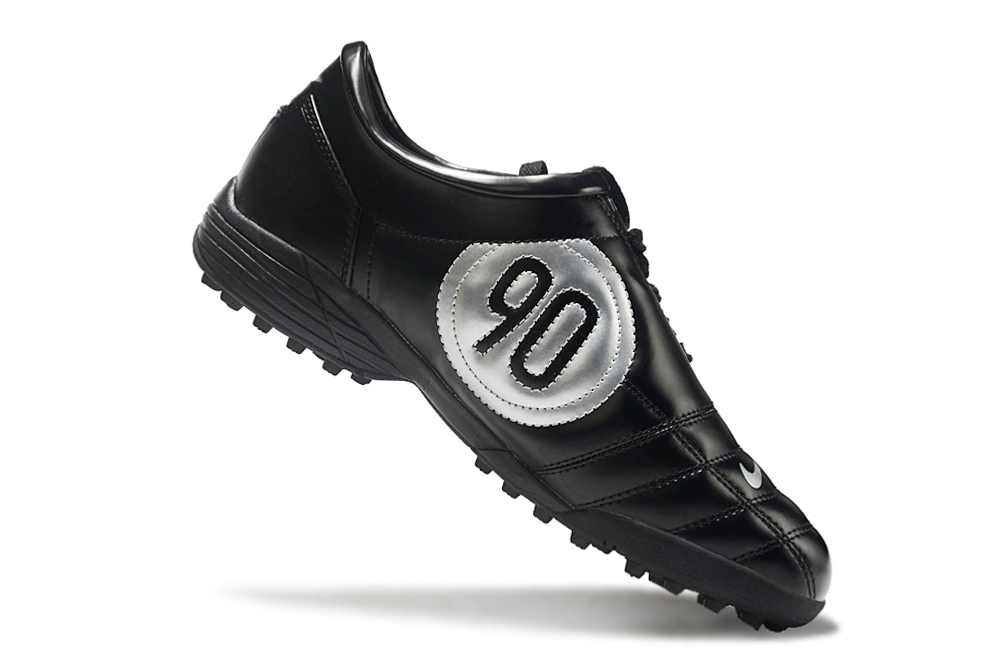 Tenis de Fútbol Nike Total 90 TF - Negro (Césped Sintético / Turf)