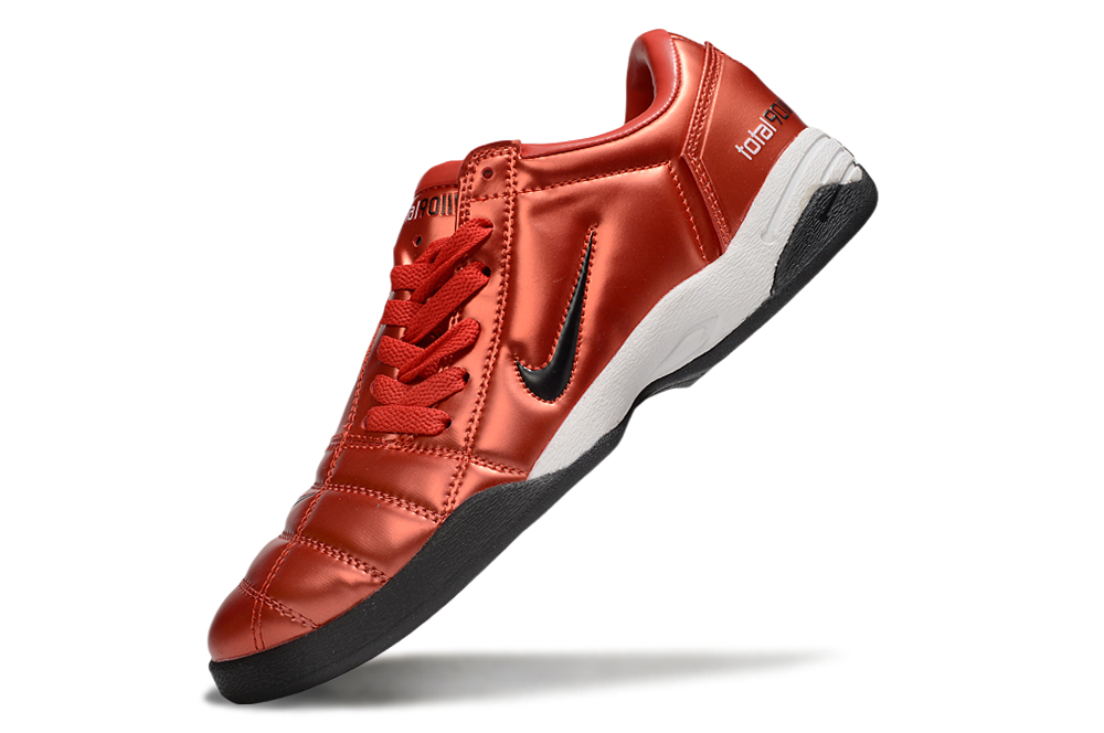 Tenis de Fútbol Nike Total 90 IC - Rojo / Negro (Césped Interior / Futsal)