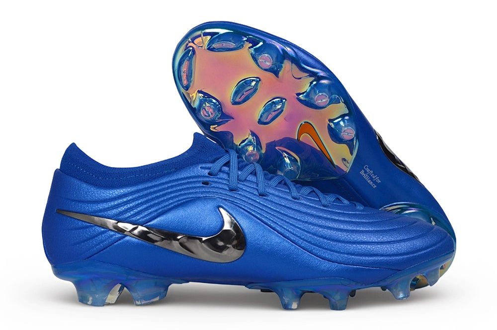 Tacos de Fútbol Nike Tiempo Maestro FG - Azul / Plateado (Césped Natural / Firm Ground)