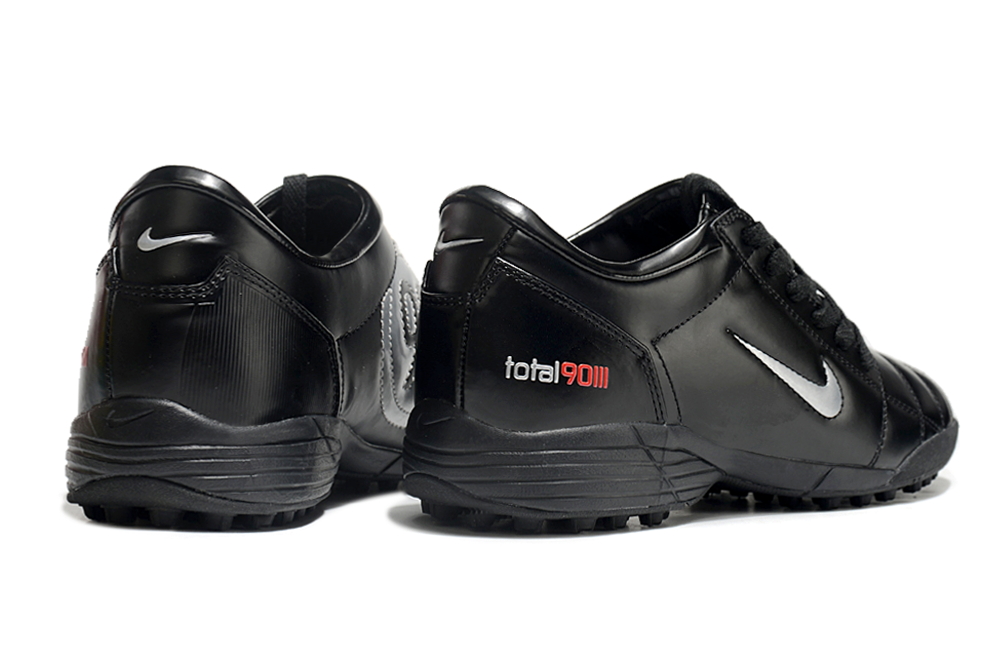 Tenis de Fútbol Nike Total 90 TF - Negro (Césped Sintético / Turf)