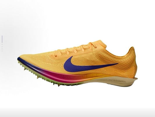 Spikes Nike ZoomX Dragonfly 2 (Amarillo, Morado y Fucsia)