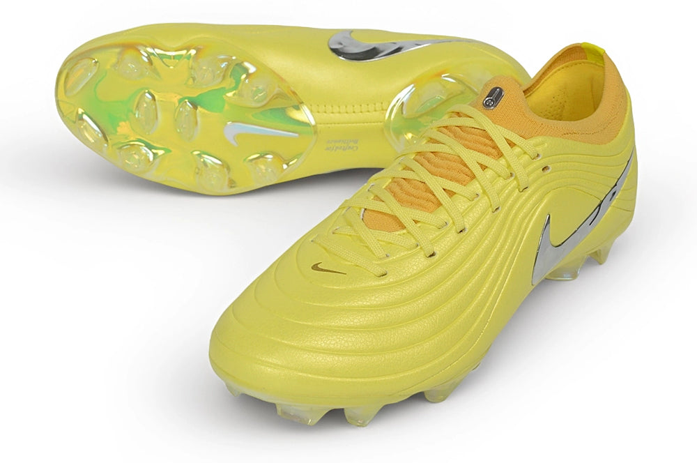 Tacos de Fútbol Nike Tiempo Maestro FG - Amarillo / Plateado (Césped Natural / Firm Ground)