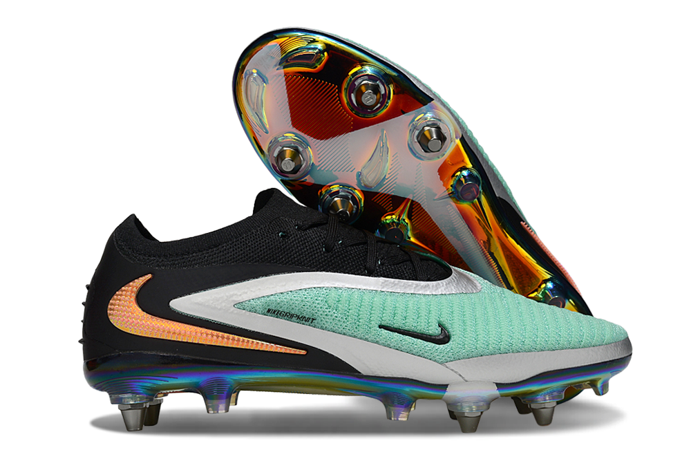 Tacos de Fútbol Nike Phantom GX 2 Elite SG - Negro / Turquesa (Césped Natural / Soft Ground)