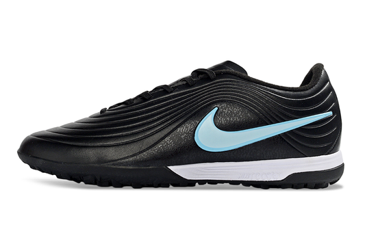 Tenis de Fútbol Nike Tiempo Legend 10 Pro TF - Negro y Azul Claro (Sintético / Turf)