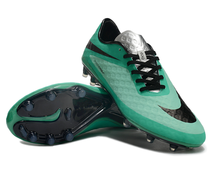 Tacos de Fútbol Nike Hypervenom Phantom FG - Menta / Negro (Césped Natural / Firm Ground)