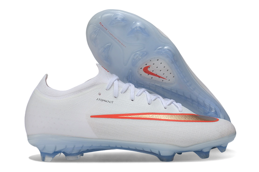Tacos de Fútbol Nike Mercurial Vapor 17 Elite FG - Blanco, Naranja y Dorado (Césped Natural)