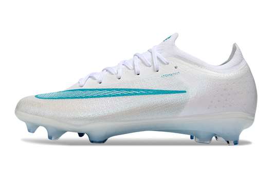 Tacos de Fútbol Nike Mercurial Vapor 17 Elite FG - Blanco y Turquesa (Césped Natural)