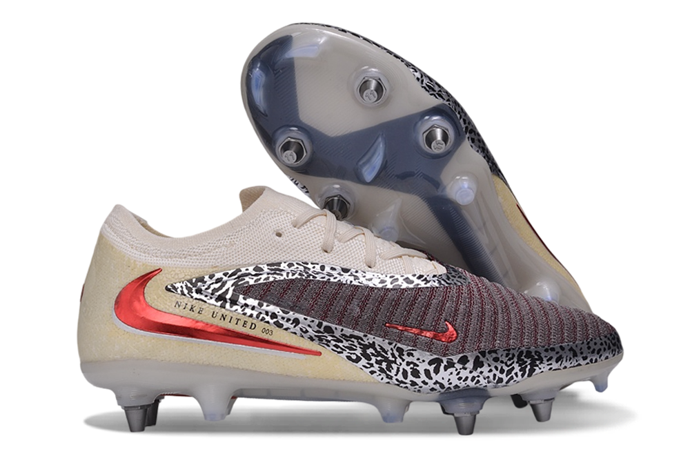 Tacos de Fútbol Nike Phantom GX 2 Elite SG - Beige / Marrón / Estampado (Césped Natural / Soft Ground)