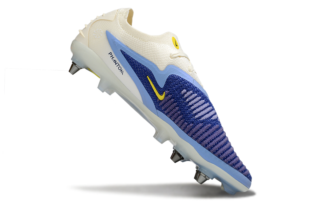 Tacos de Fútbol Nike Phantom GX 2 Elite SG - Beige / Azul (Césped Natural / Soft Ground)