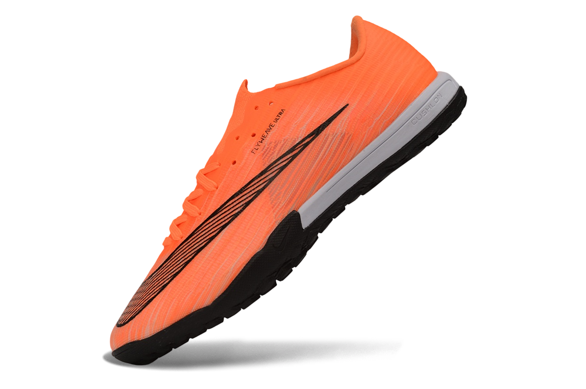 Tenis de Fútbol Nike Mercurial Vapor Academy TF - Naranja y Negro (Sintético / Turf)