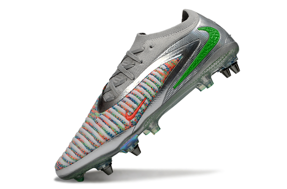 Tacos de Fútbol Nike Phantom GX 2 Elite SG - Gris / Multicolor (Césped Natural / Soft Ground)