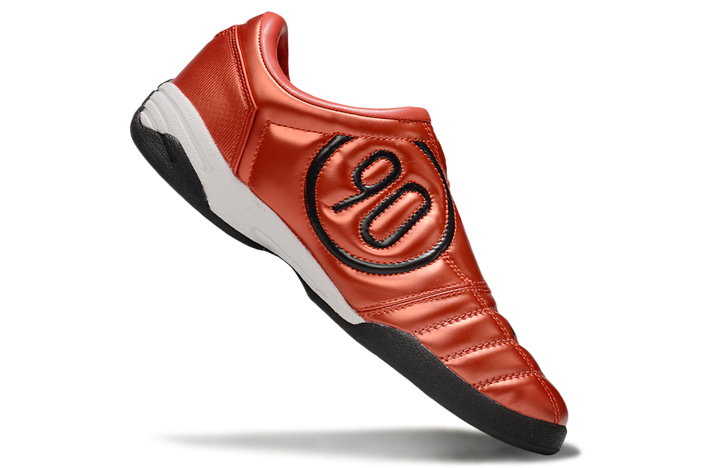 Tenis de Fútbol Nike Total 90 IC - Rojo / Negro (Césped Interior / Futsal)