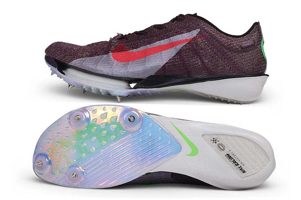 Spikes Nike Air Zoom Victory 2 (Guinda / Blanco / Rojo)