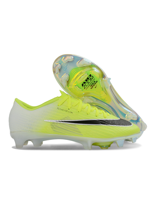 Tacos de Fútbol Nike Mercurial Vapor 17 Elite FG - Amarillo y Blanco (Césped Natural)