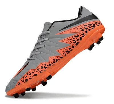 Tacos de Fútbol Nike Hypervenom Phantom II FG - Gris / Naranja (Césped Natural / Firm Ground)