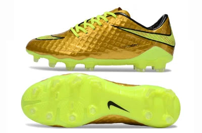 Tacos de Fútbol Nike Hypervenom Phantom FG - Dorado / Amarillo (Césped Natural / Firm Ground)