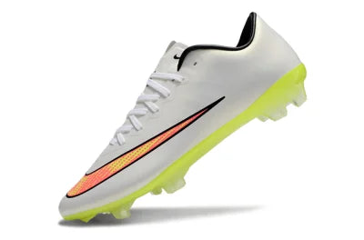 Tacos de Fútbol Nike Mercurial Vapor 10 FG - Blanco / Amarillo (Césped Natural / Firm Ground)