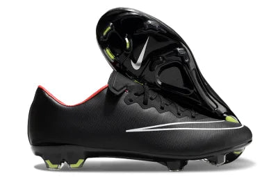 Tacos de Fútbol Nike Mercurial Vapor 10 FG - Negro / Blanco (Césped Natural / Firm Ground)