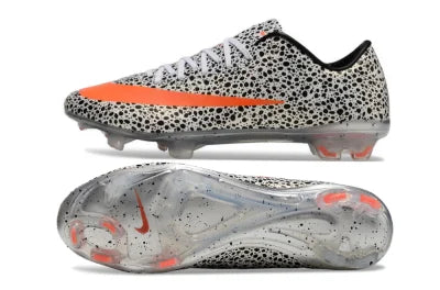 Tacos de Fútbol Nike Mercurial Vapor 10 FG - Blanco / Negro / Naranja (Césped Natural / Firm Ground)