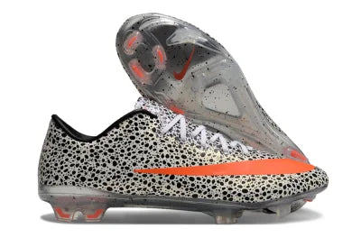 Tacos de Fútbol Nike Mercurial Vapor 10 FG - Blanco / Negro / Naranja (Césped Natural / Firm Ground)