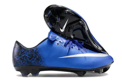 Tacos de Fútbol Nike Mercurial Vapor 10 FG - Azul / Negro (Césped Natural / Firm Ground)